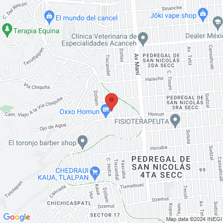 Consultorio Pediátrico map