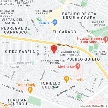 Sandra Mujica "Belleza Integral". map