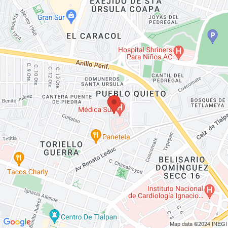 Centro Oncologico Diana Laura Riojas de Colosio map