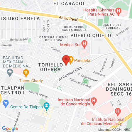 Consultorio Medicina Interna map