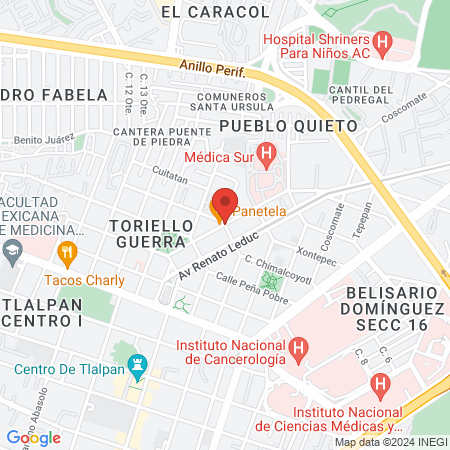 DRA MARIANA GARCIA CASILLAS map