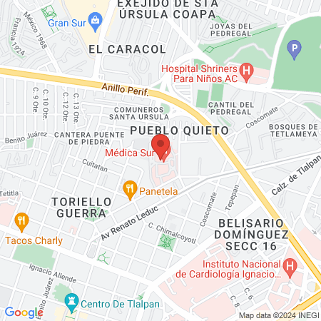 Dr. José Antonio Talayero Petra, Otorrinolaringólogo map