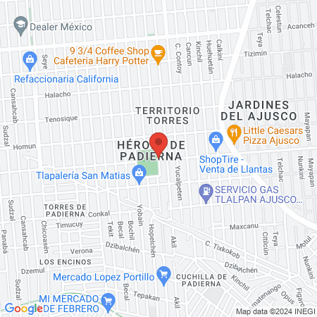 Peluqueria Peluquearte map