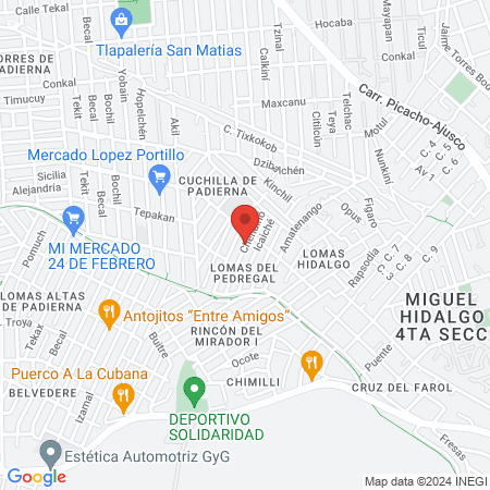 Clínica Dental Identy - Lomas del Pedregal map