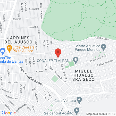 Centro Médico Veterinario del Pedregal map