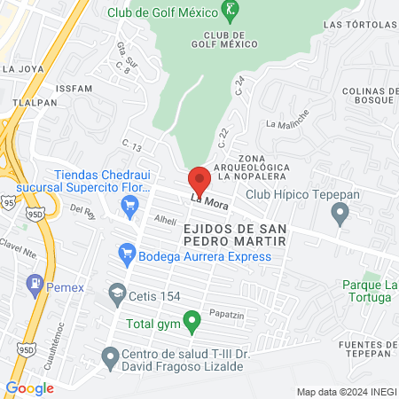 Estética Océano Azul map