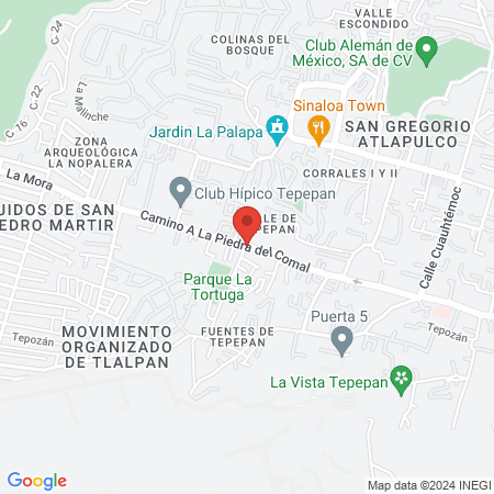 Barberia Barba Blanca map