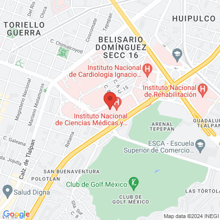 Centro de Atención Integral del Paciente con Diabetes map