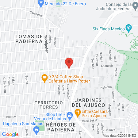 Miguel Rodríguez Martínez Dentista Magdalena Contreras map