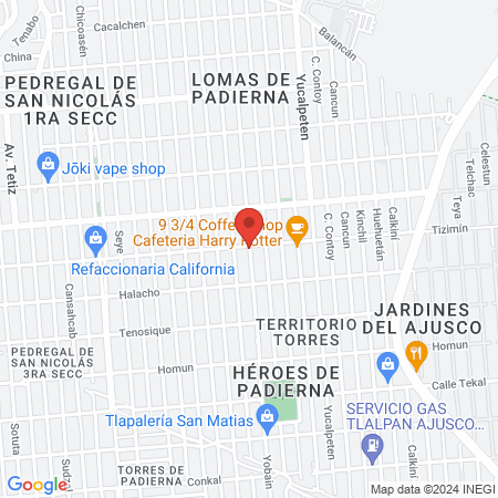 Vancˋs Estetica Canina map