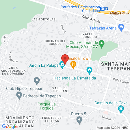 Odontológia Integral C.D. Adrián González Velarde map