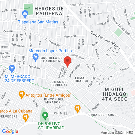 Estética Marlen Nails & Beauty map