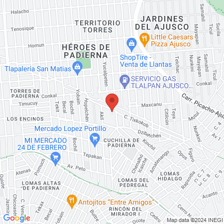 Estetica Brenda map