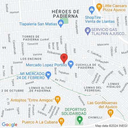 Victoria Rouge Estetica map