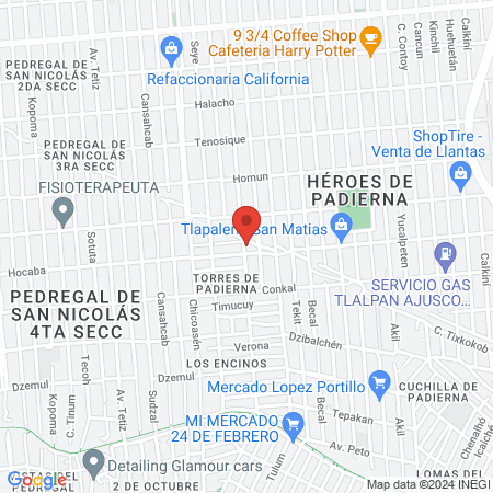 Centro Naturista OASIS map