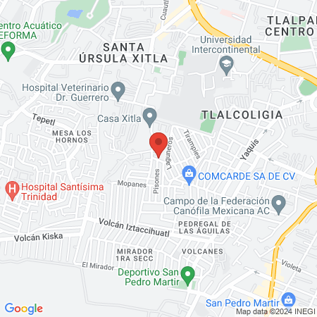 Servicio Médico Karbel map