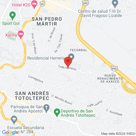 Estetica Unisex "Atenas" map