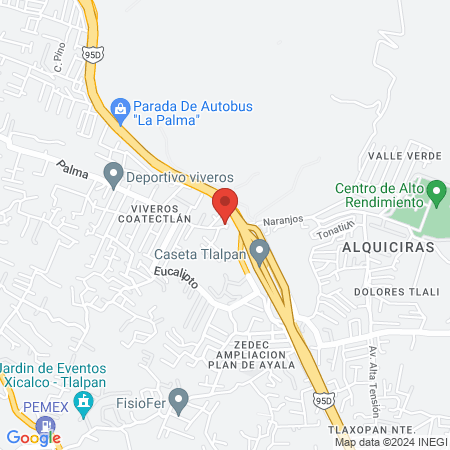 Estética Unisex "El Puente" map