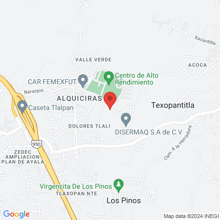 League Manager Cup CDMX map