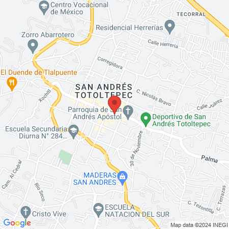 Ramirez Gonzalez Pastor map