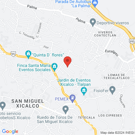 Temazcal Xochihuitzilin map