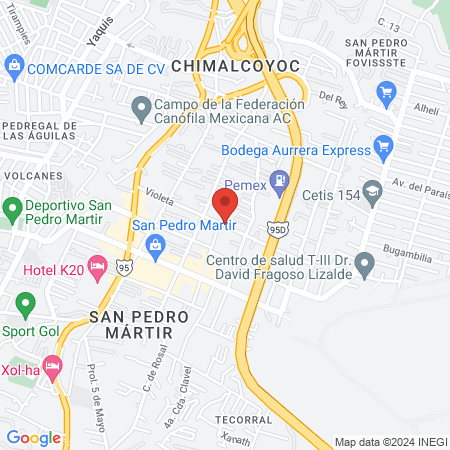 EL HALCON DEL SUR map