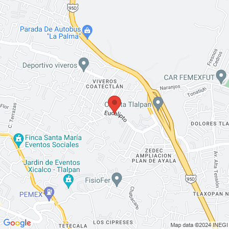 C.D. Alejandra Labastida map