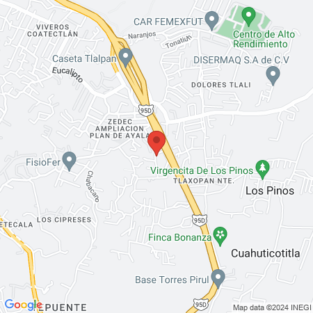 Ranchito Sustentable " Los Tlacuaches" map