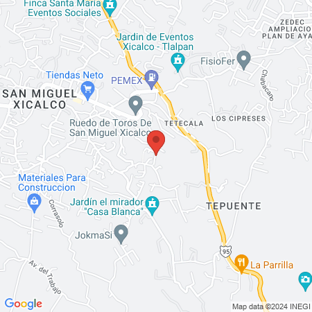 Centro de Investigación Neuroquirúrgica y Esqueleto Muscular map