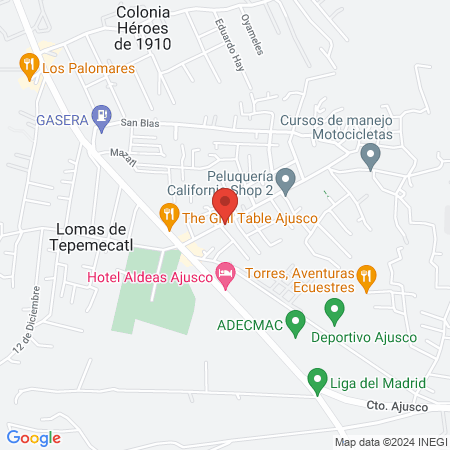 GRUPO DENTAL LOMAS map