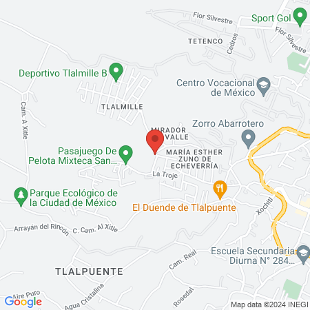 Consultorio dental del valle map