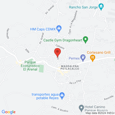 Irma Garcia Sandoval Pediatra Tlalpan map