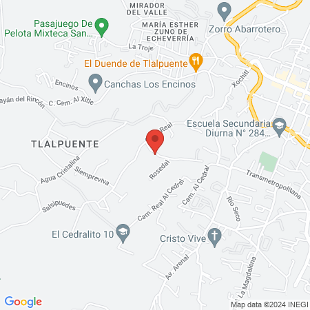 Doctor Isaac Fernández Vargas map