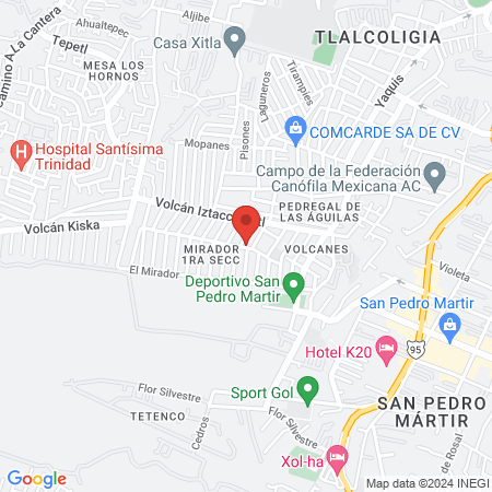 Estetica Unisex Tino map