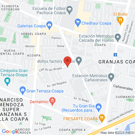 Vanity Nails Studio map