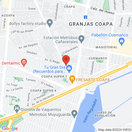 Peluquería Manhattan map