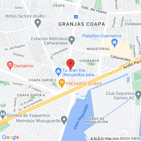 Capelli Estética map