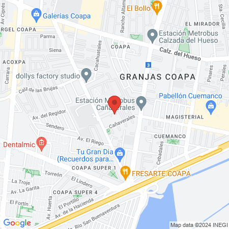 Gimnasios Urbanos 248 map