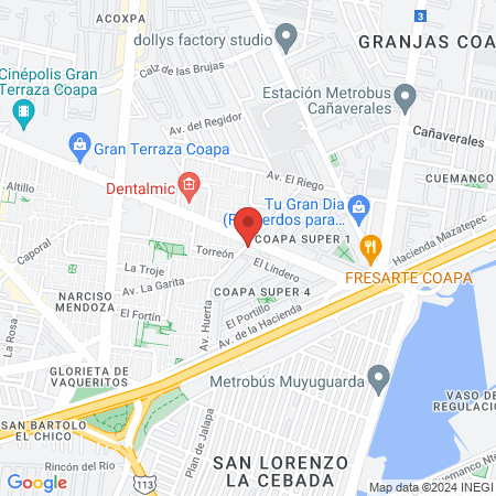 Barberia colombiana EL NICHE map