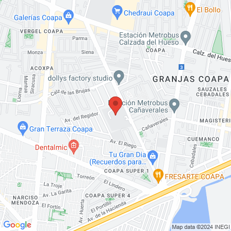 Veterinaria Dra Angélica map