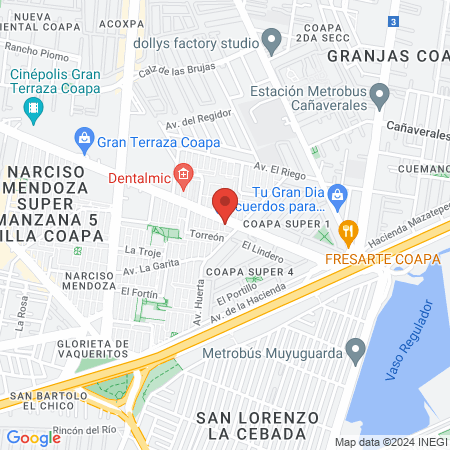 Centro Médico Veterinario Katze map