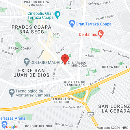 Enrique Pastrana Jiménez Médico Familiar map