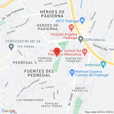 Unidad De Microcirugia Ocular Sc map