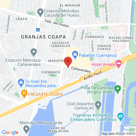 Dental Profesional (Coapa) map