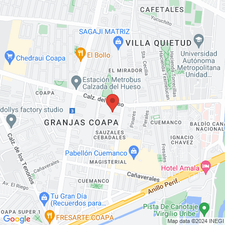 Consultorio Dental Magic Dent map