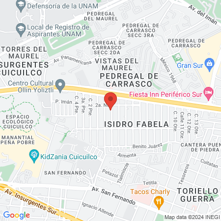 Santizo Rodas Ana Cecilia map