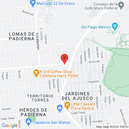 Dr. Roberto Reséndiz Tolentino map