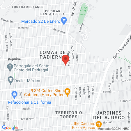 Consultorio de Especialidad Dental map