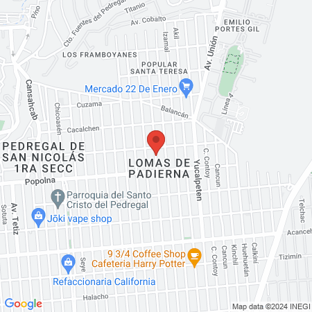 Esteti-kan, vet santi map