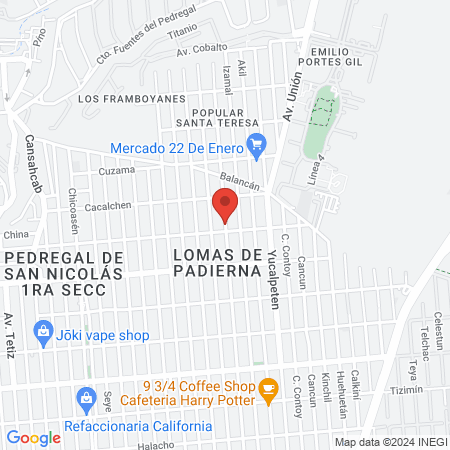 Consultorios de Medicina General del Sector Privado map